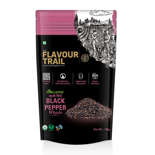 Organic Black Pepper Whole