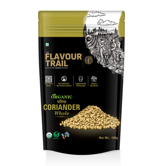 Organic Coriander Whole