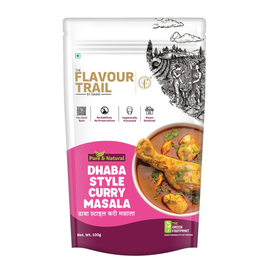 Pure & Natural Dhaba Style Chicken Curry - 100gms.