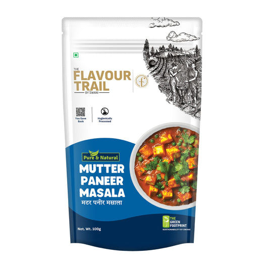 Pure & Natural Mutter Paneer Masala - 100gms.