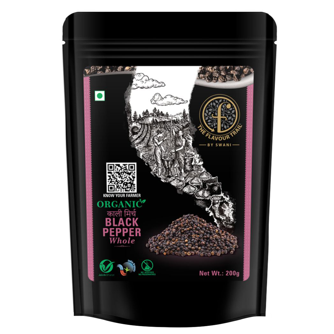 Organic Black Pepper Whole