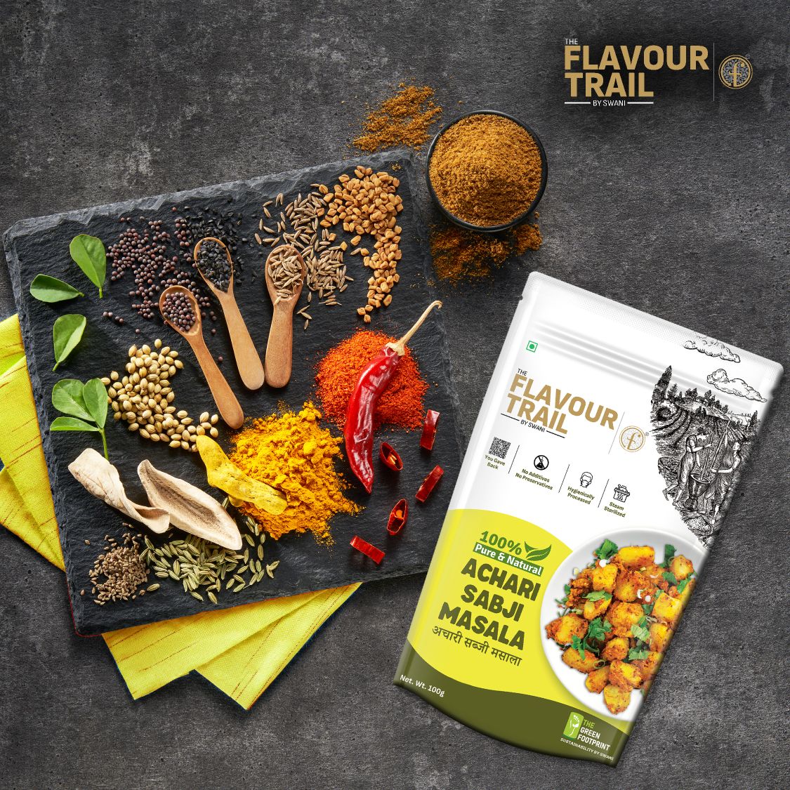 Pure & Natural Achari Sabji Masala