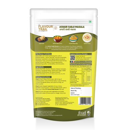 Pure & Natural Achari Sabji Masala