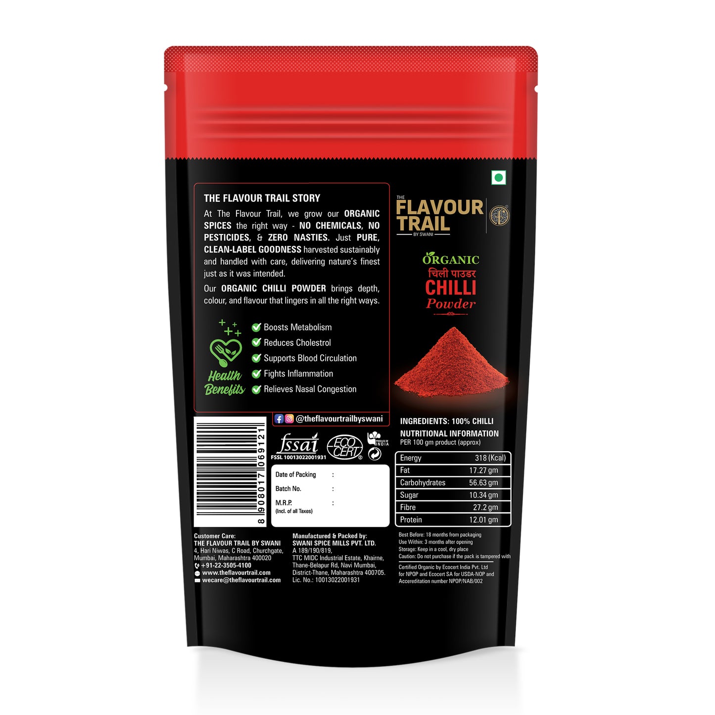 Organic Chilli Powder