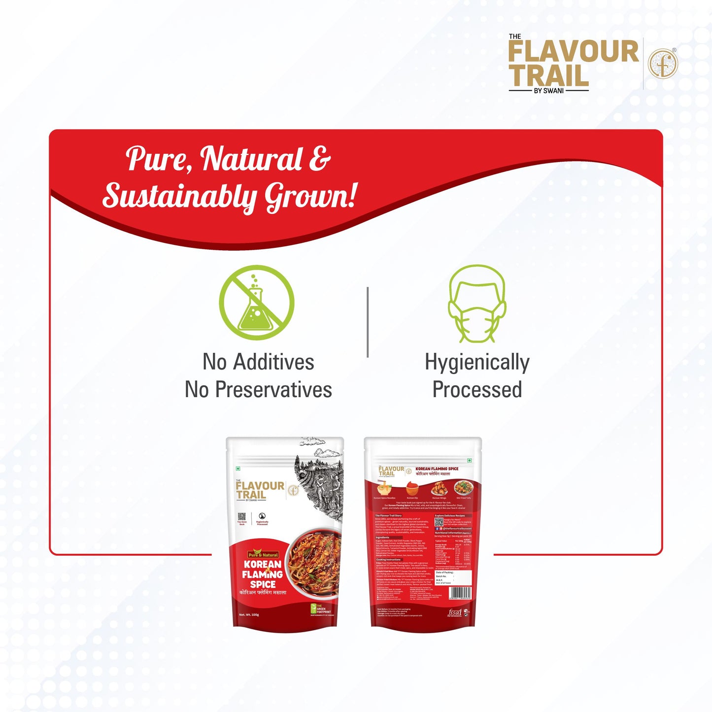 Pure & Natural Korean Flaming Spice 100 gms.