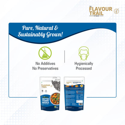 Pure & Natural Mutter Paneer Masala - 100gms.