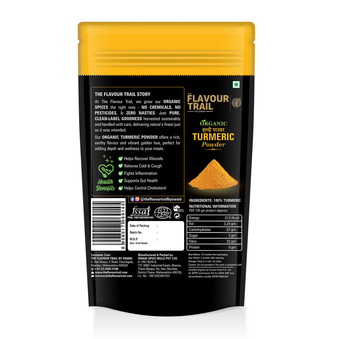Organic Turmeric Powder