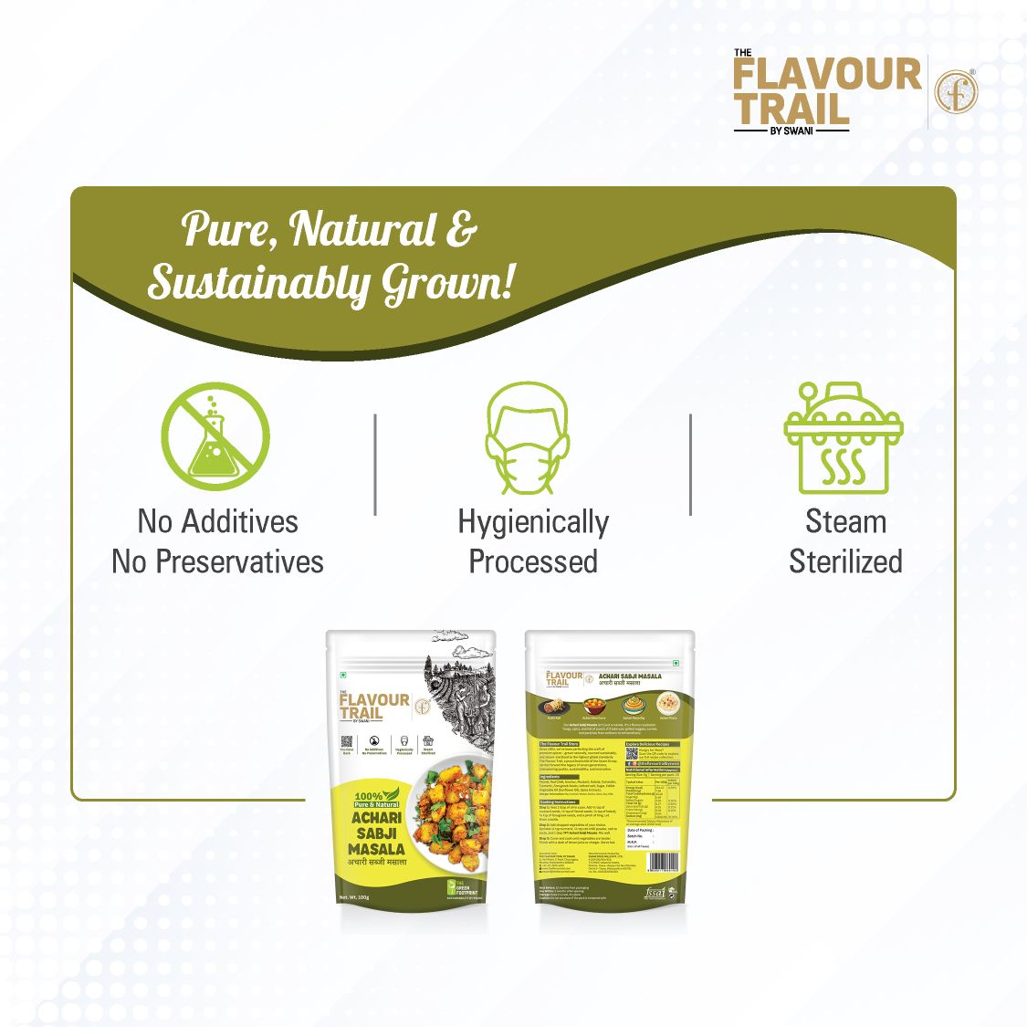 Pure & Natural Achari Sabji Masala