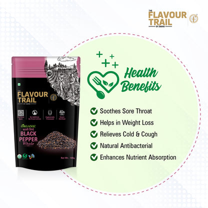 Organic Black Pepper Whole
