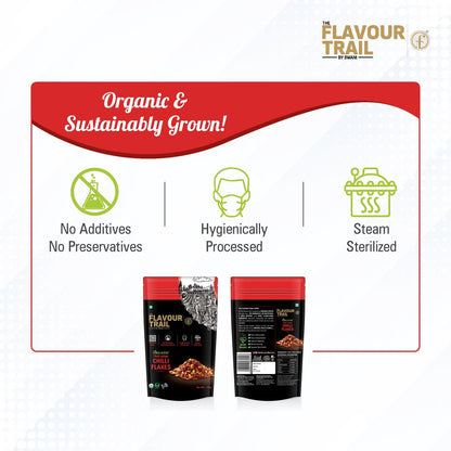 Organic Chilli Flakes 100 gms