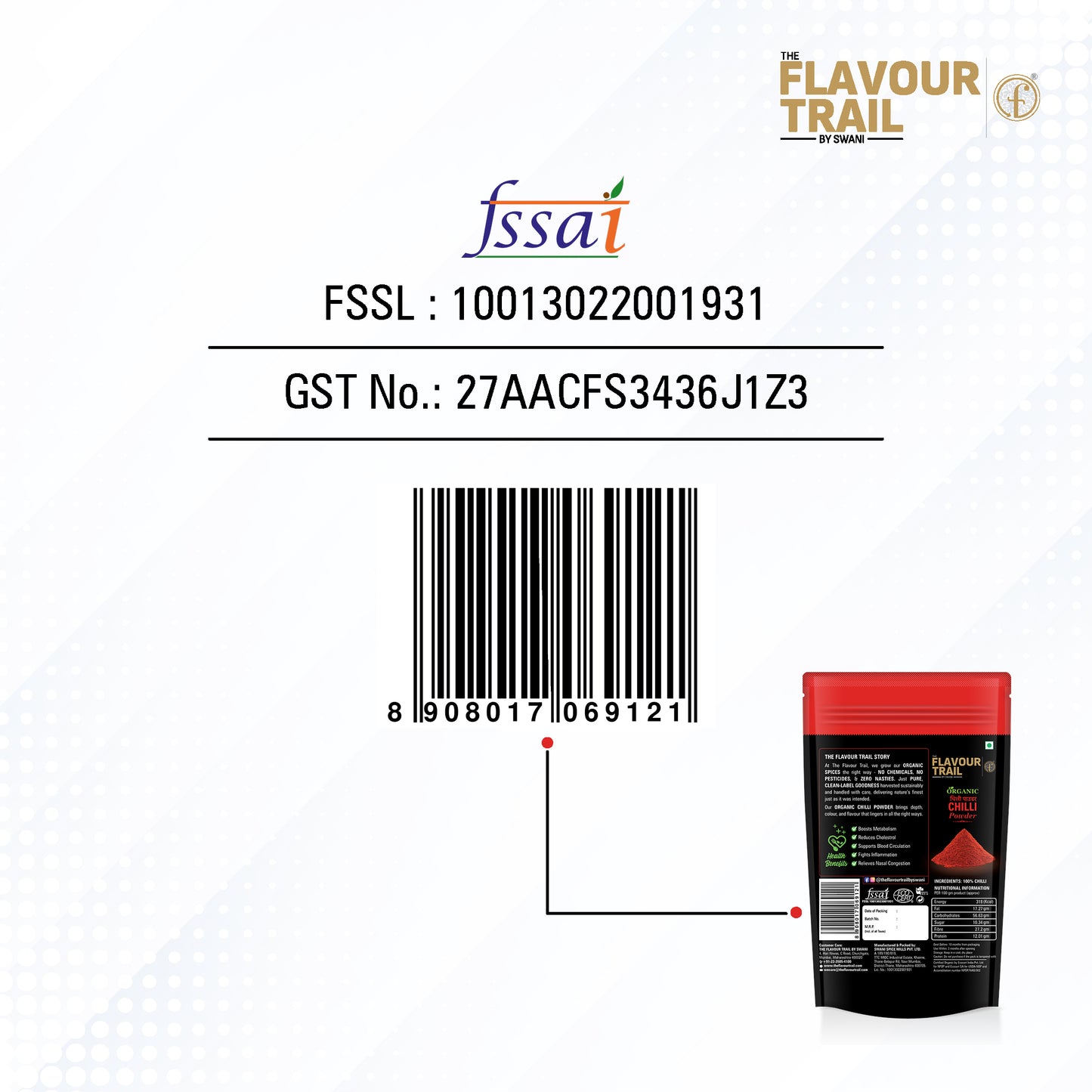 Organic Chilli Powder