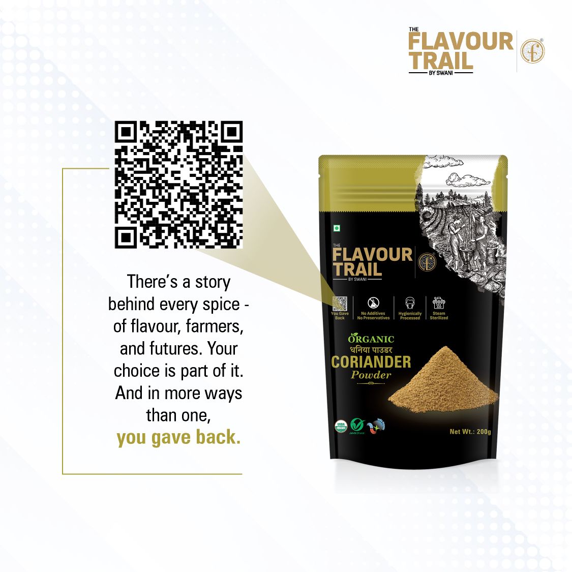 Organic Coriander Powder