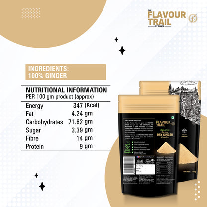 Organic Dry Ginger Powder