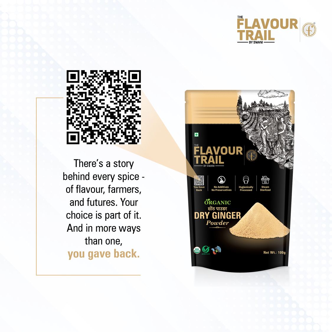 Organic Dry Ginger Powder