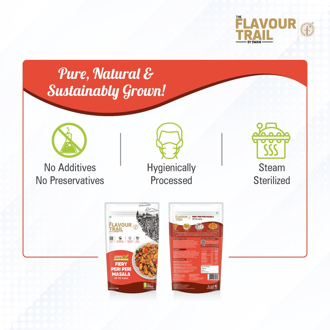 Pure & Natural Fiery Peri Peri Masala