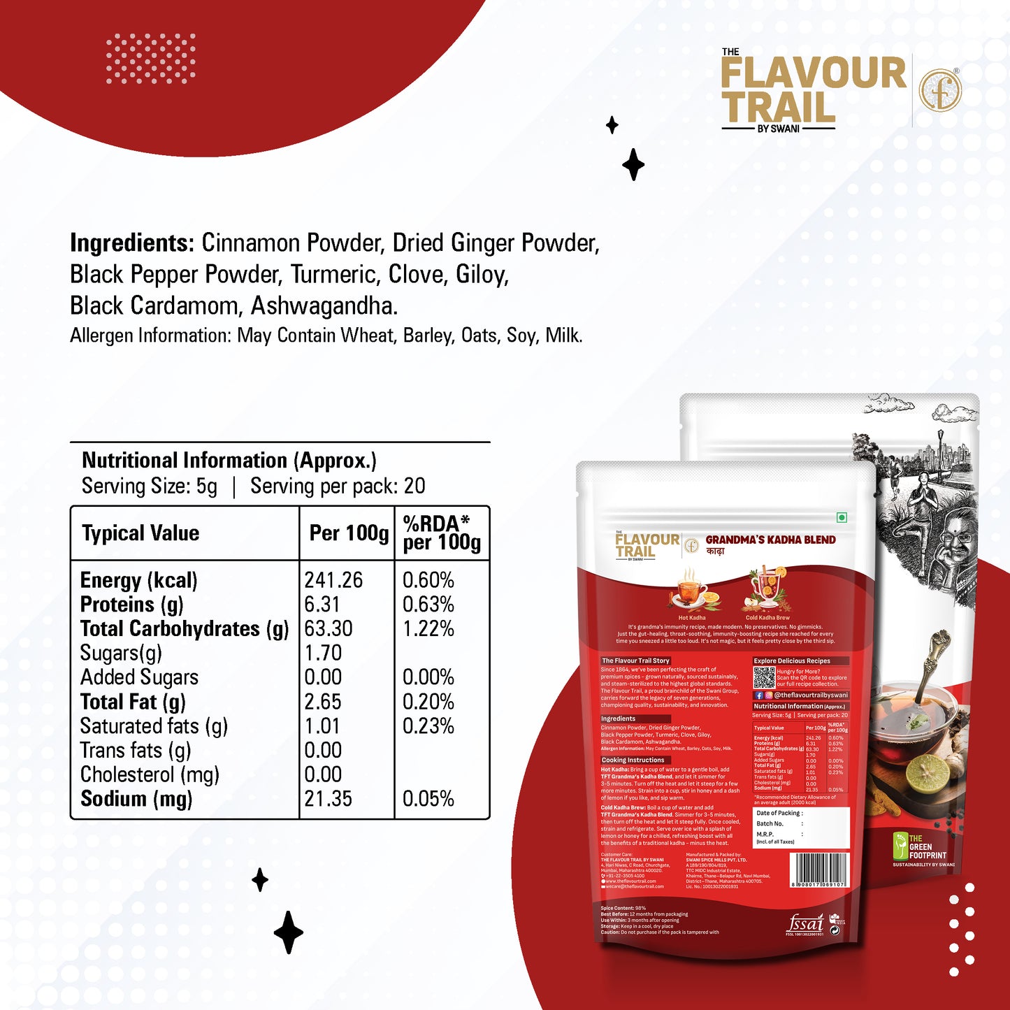 Pure & Natural Grandma's Kadha Blend