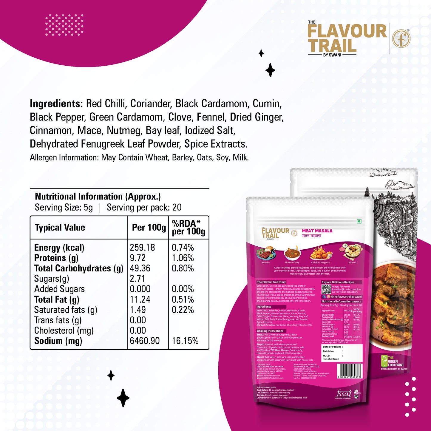 Pure & Natural Meat Masala