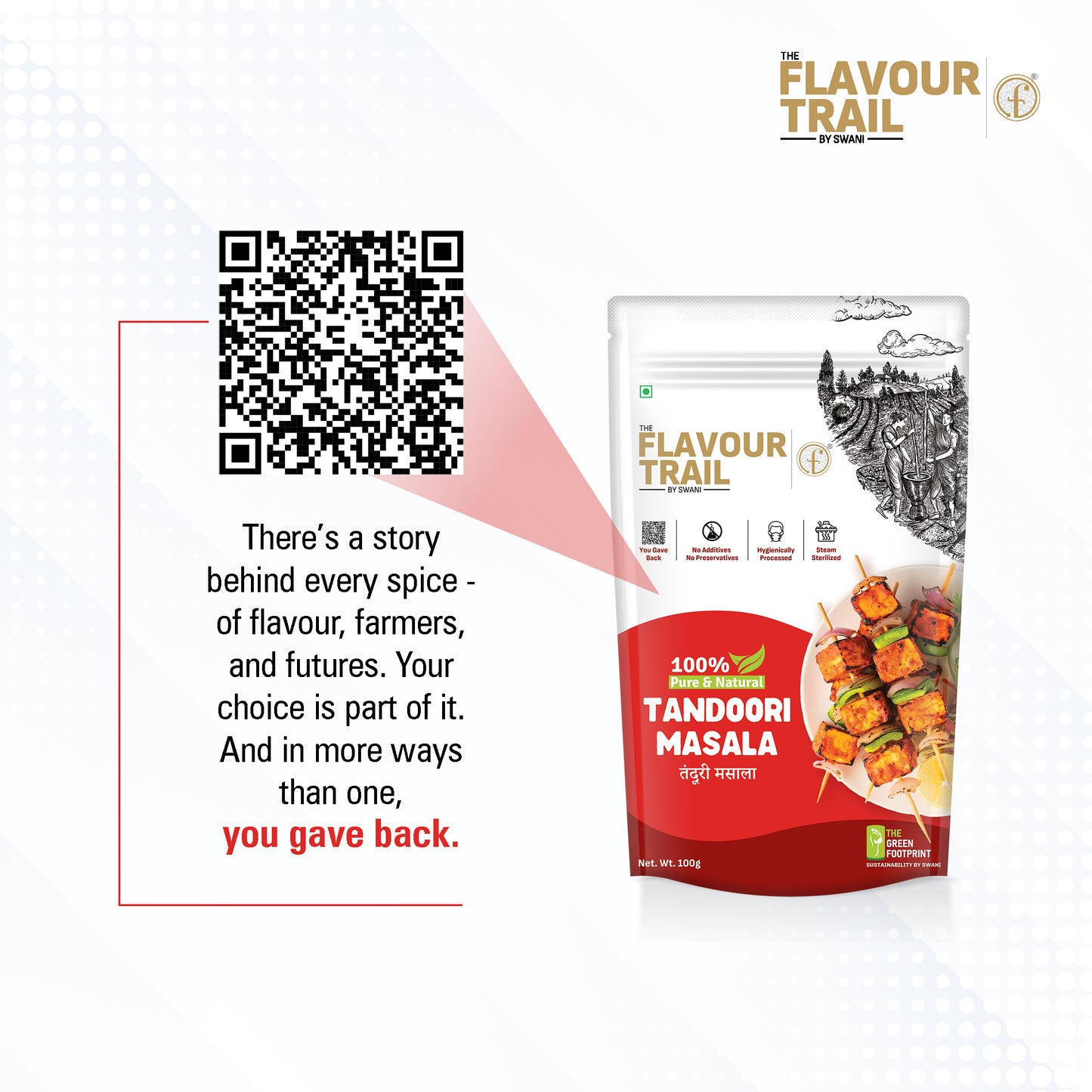 Pure & Natural Tandoori Masala Veg