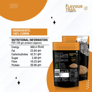 Organic Cumin Whole 200gms