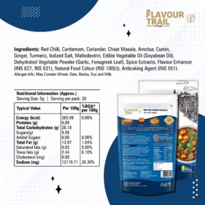 Pure & Natural Mutter Paneer Masala 100gms