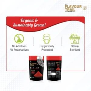 Organic Chilli Powder 200gms