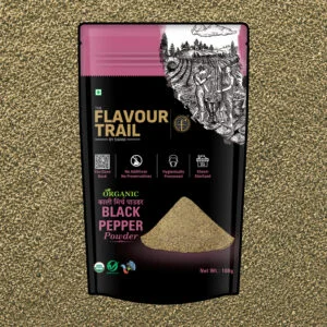 Organic Black Pepper Powder 100gms