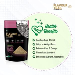 Organic Black Pepper Powder 100gms