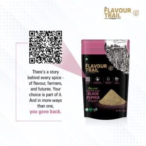 Organic Black Pepper Powder 100gms