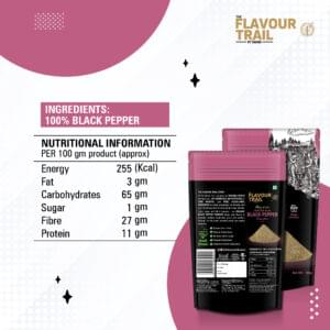 Organic Black Pepper Powder 100gms