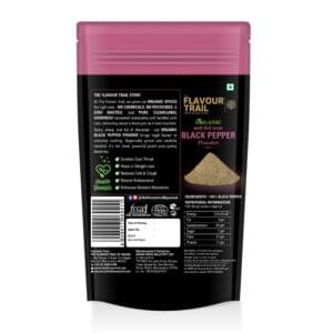 Organic Black Pepper Powder 100gms
