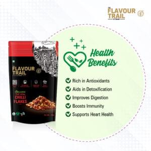 Organic Chilli Flakes 100gms