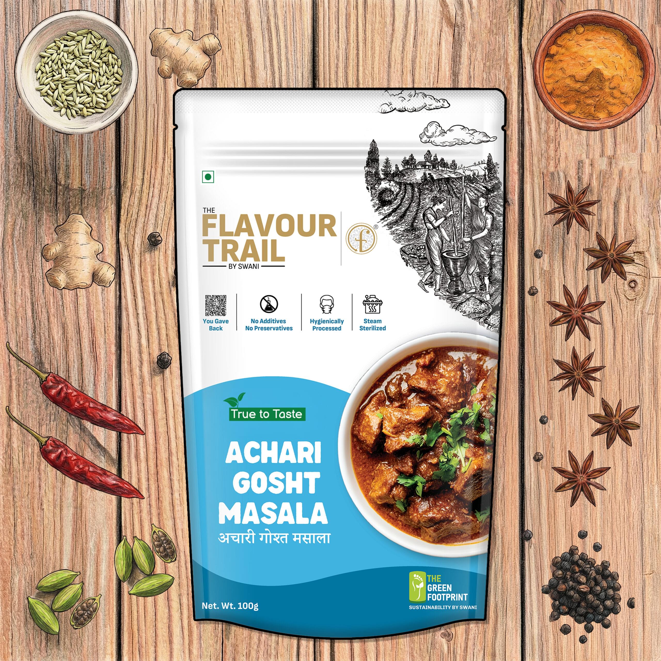 Pure & Natural Achari Gosht Masala 100gms