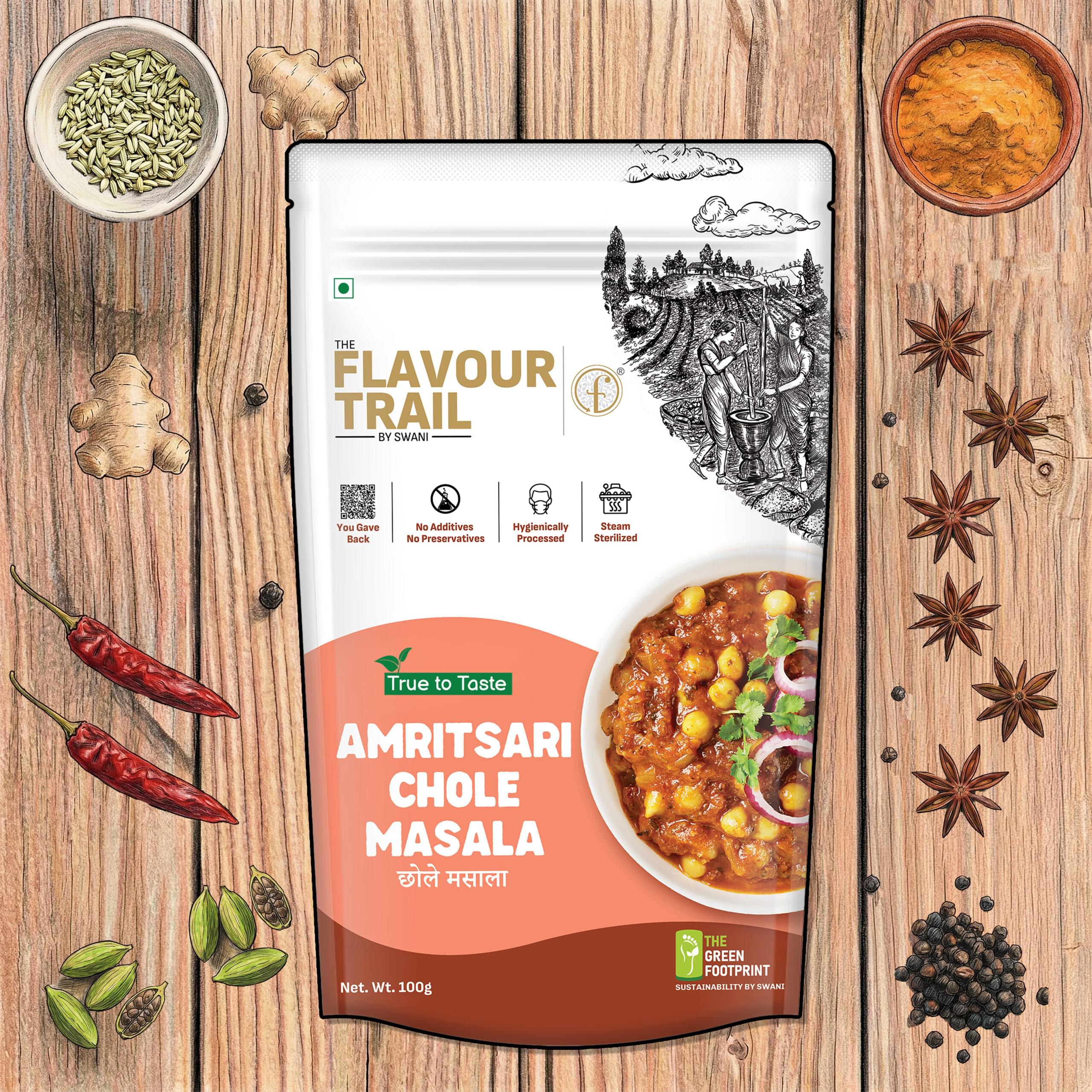 Pure & Natural Amtrisari Chole Masala 100gms