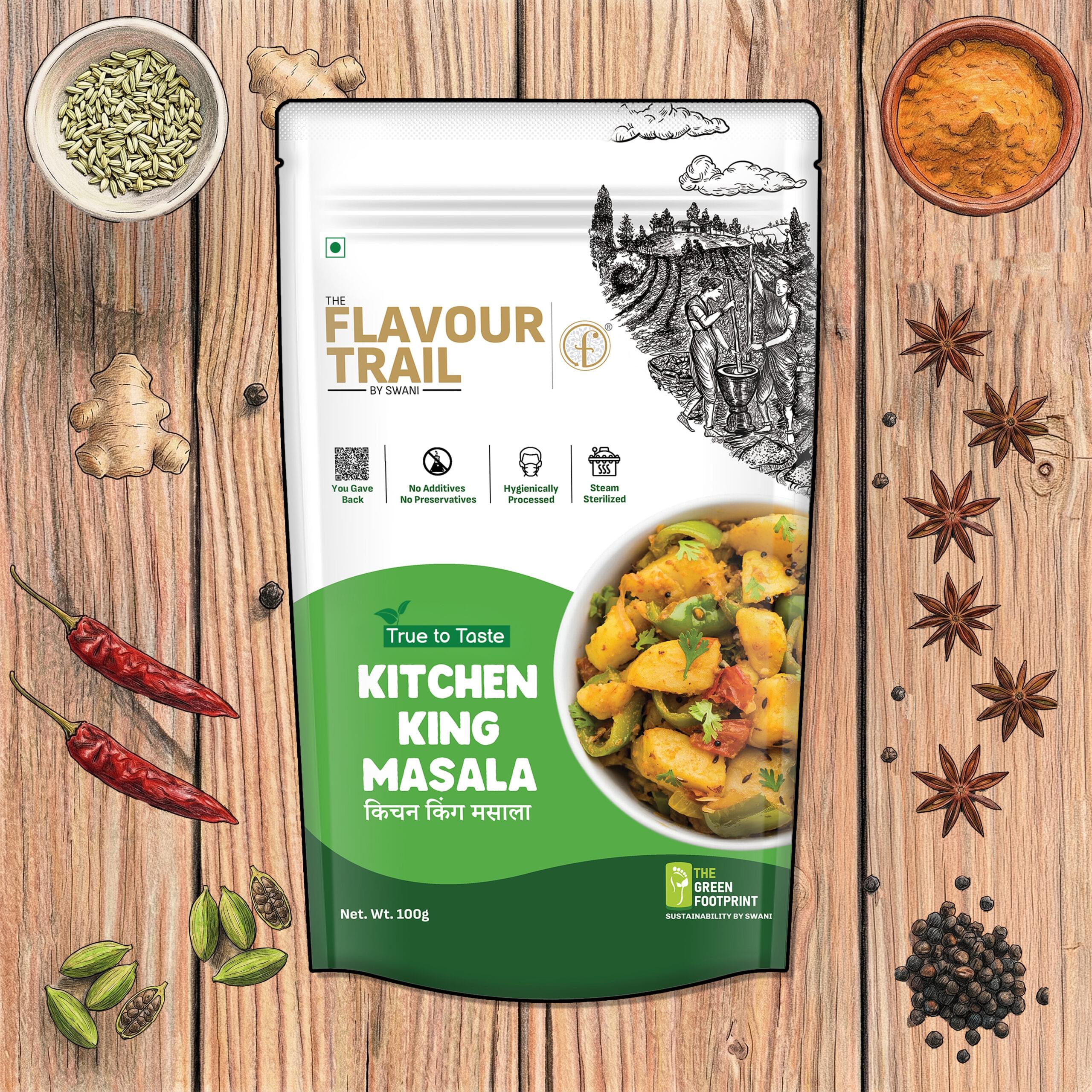 Pure & Natural Kitchen King Masala 100gms