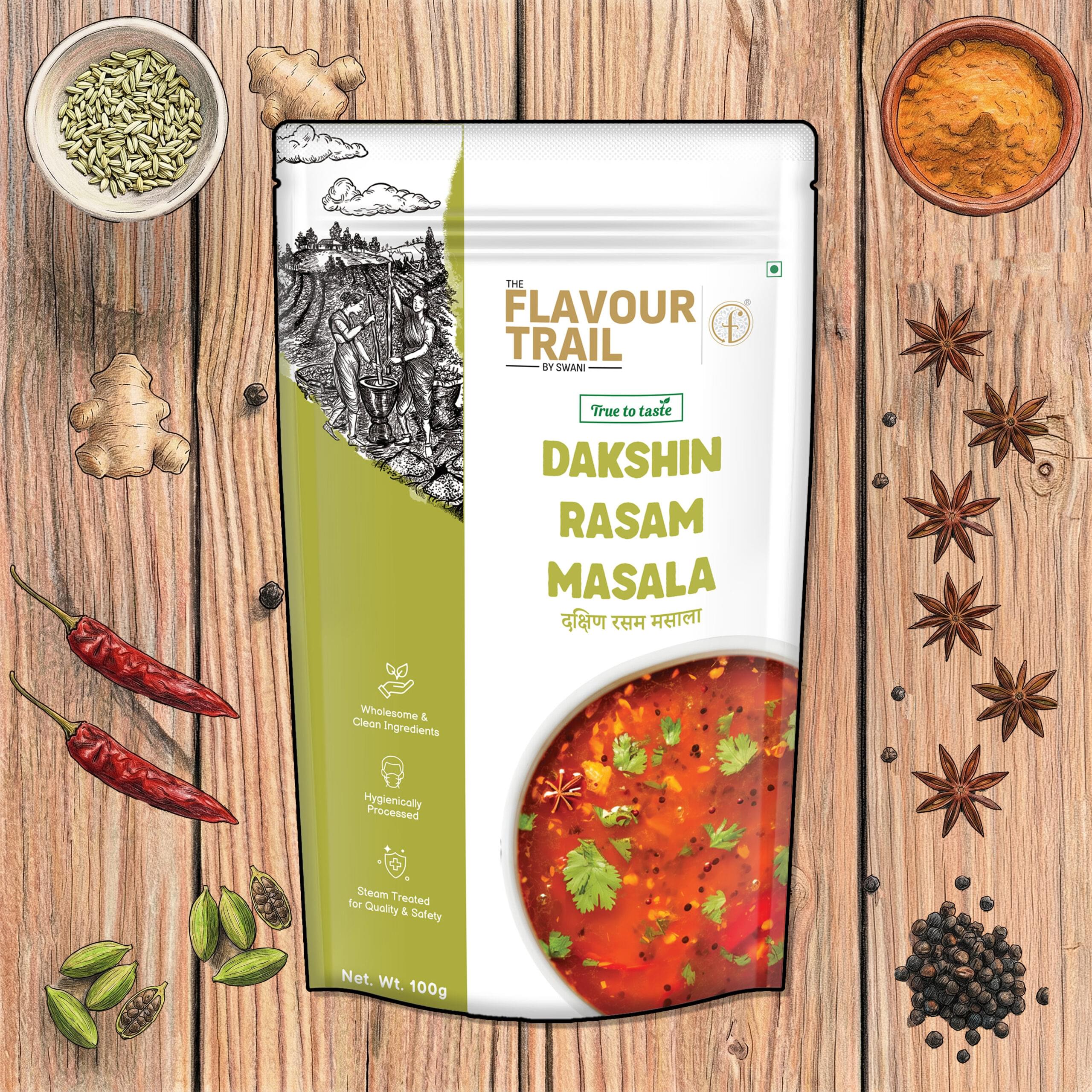 The Flavour Trail by Swani True to Taste Dakshin Rasam Masala 100gms